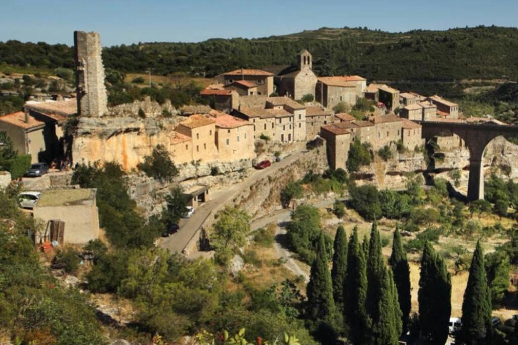 Appartement Le Jutini Caunes-Minervois Bagian luar foto