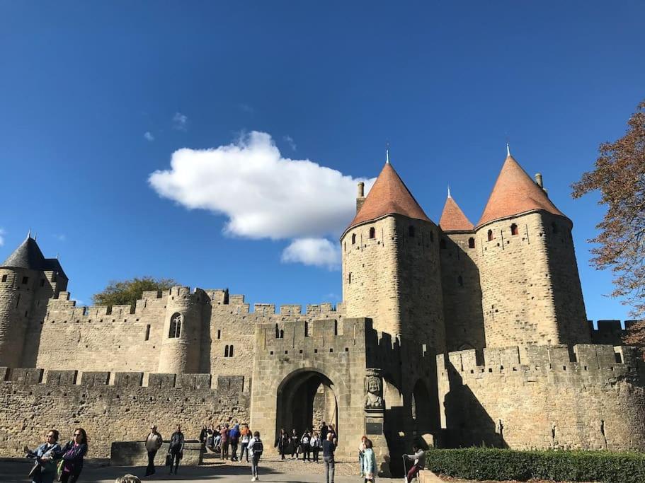 Appartement Le Jutini Caunes-Minervois Bagian luar foto